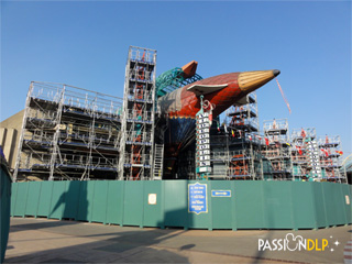 travaux discoveryland