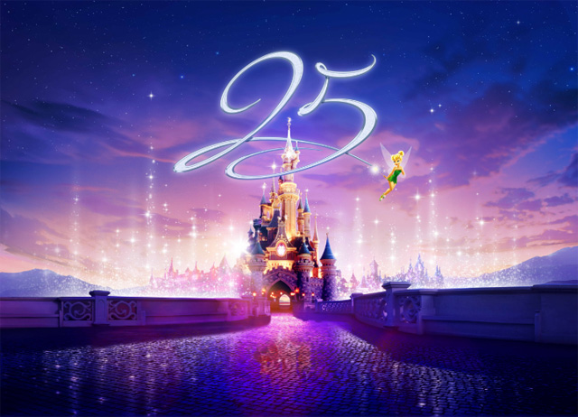 Le 25e anniversaire de Disneyland Paris en 2017