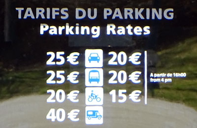 nouveaux tarifs parking