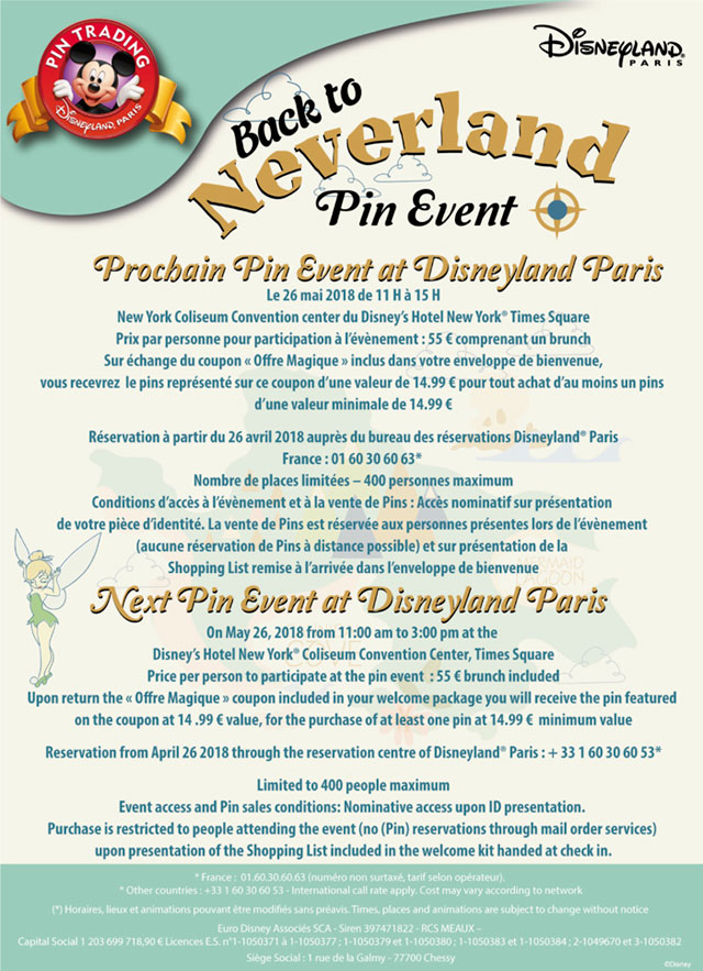 pin trading event