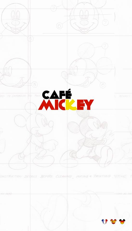 menu café mickey
