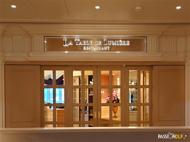 la table de lumière