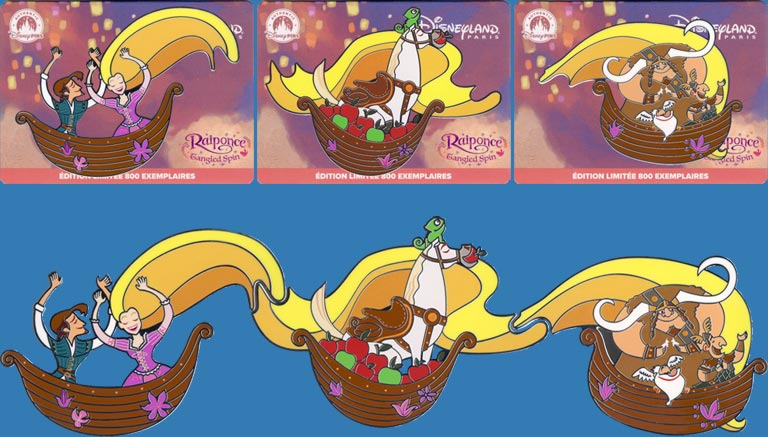 pin's Raiponce Tangled Spin