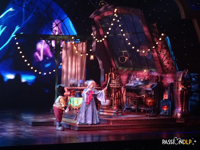 mickey et le magicien