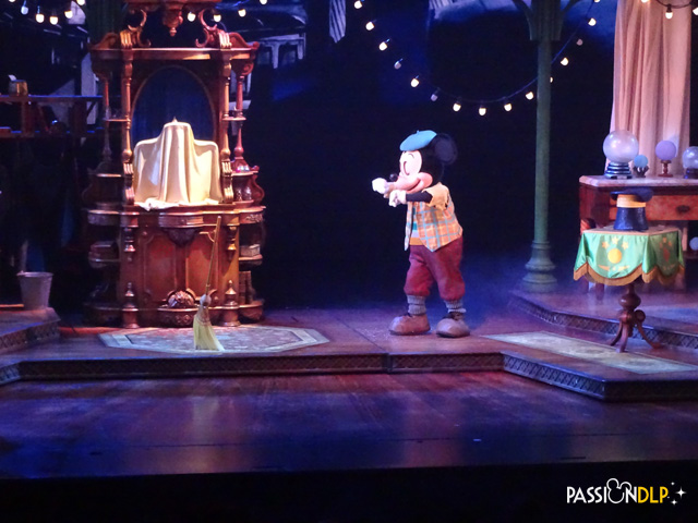 mickey et le magicien