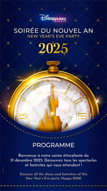 Programme soirée 31 décembre 2025