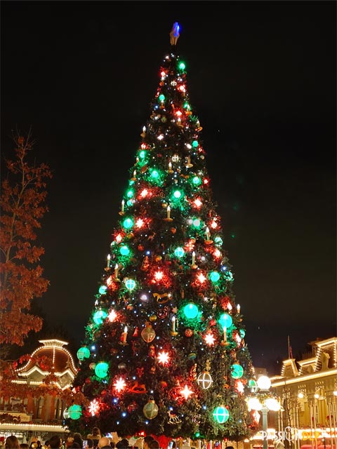 illumination du sapin