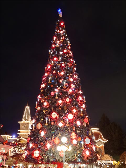 illumination du sapin